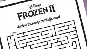 Actividades de Frozen II